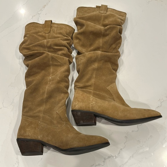 Anthropologie Shoes - Anthropolgie Suede Western Boots NEW
